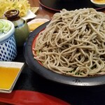 Mendokoro Houshou - ◆「特 盛」 （大盛りの更に上の量です) 麺500gに 　海老天1尾 または かき揚げ の欲張りセット