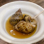 Gumpachi - お通し：バイ貝の旨煮