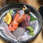 海鮮レストラン 海人 - お造りアップ　新鮮～