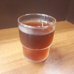 ラーメン浅野2号 - プーアル茶