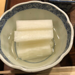 旬菜 おぐら家 - 春大根甘酢漬け