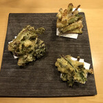 旬菜 おぐら家 - 山菜天ぷら