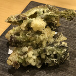 旬菜 おぐら家 - タラの芽