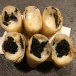 旬菜 おぐら家 - 胡麻豆腐の春巻き揚