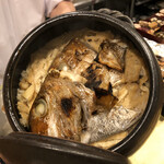 旬菜 おぐら家 - 桜鯛の炊き込みご飯