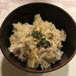 旬菜 おぐら家 - 桜鯛の炊き込みご飯