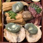 旬菜 おぐら家 - おかず盛り合わせ