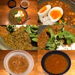 ろっかん - 5種カレー