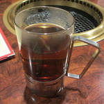 ろぐ亭 - ホットウーロン茶　２１０円