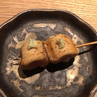 焼鳥 市松 - 山葵焼き