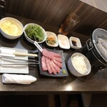 Sumibi Yakiniku Horumon Yaki Makoto - ランチ定食