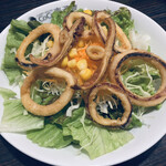 CoCo壱番屋 - 料理写真:イカサラダ