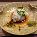 すし処 みや古分店 - 穴子の油霜