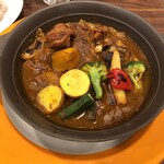 ジョナサン - 【チキンとごろごろ野菜のスープカレー　雑穀米つき】