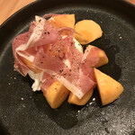 2019/11/21  柿と生ハム