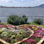 プティ キャナル - お庭（西の湖の眺めが最高）