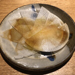 焼鳥 市松 - 口直し：大根