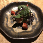 焼鳥 市松 - 鶏の生ハム