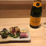 味ひろ - [本日の飲み物]
      Veuve Clicquot BRUT