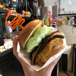 ICON - ICON BURGER¥1550  自家製ベーコン¥250