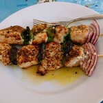 ギリシャ料理 taverna ミリュウ - メインのスブラキ