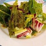 ギリシャ料理 taverna ミリュウ - セットのサラダ