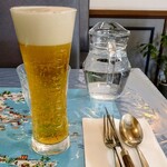 ギリシャ料理 taverna ミリュウ - 生ビール