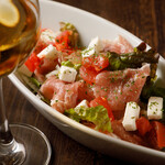 Prosciutto and cream cheese salad