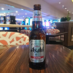 Red Lotus Asian Kitchen - Asahi beer＄8.00