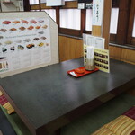 Fumino Sato Matsuzushi - 店内（小上がりテーブル席）