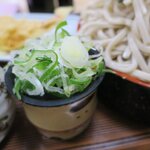 青葉 直利庵 - たっぷりの薬味です