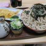 青葉 直利庵 - 天ざる大（￥1,450)