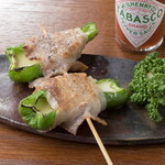 やきとり鳥しん - ピーマンチーズ串