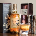 やきとり鳥しん - 山崎ウィスキー各種