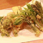 やまぼうし - 山菜の天ぷら