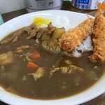 食堂 さくら - 海老フライカレー