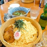 麺屋 湯や軒 - ★★★★1豚つけ麺 750円 鰹だしがメチャクチャ美味い！