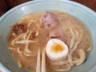 ラーメン二郎 - グラデーション。