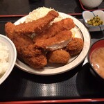 西麻布 三河屋 - 三河屋(ミックス定食)