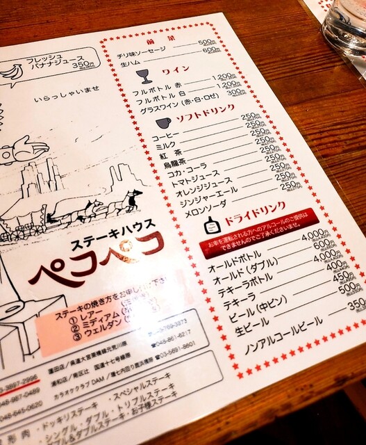 メニュー写真 ペコペコ 鹿浜1号店 志茂 ステーキ 食べログ メニュー写真 ペコペコ 鹿浜1号店 志茂 ステーキ 食べログ