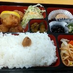 Ayumi Hambaisho Moriten - 日替り定食ごはん大盛 税込450円+30円