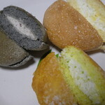 銀のりぼん - つぶつぶの入ったクリームの食感が美味しいです