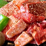 肉処 和喰 - 上5種盛りのお肉