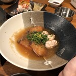 4番サード魚真 - ブリと白子のみぞれ煮