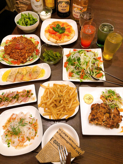 特選馬刺し×厚切り牛タン 大宮ダイニング オモプラッタ - 大宮(居酒屋)