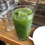 お好み焼き 福竹 - 抹茶割り