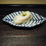 東麻布 天本 - 鯛の白子