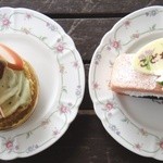LOUNGE Marron - 2012年5月ケーキ上から
