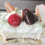 LOUNGE Marron - 2012年5月ケーキ　モンブラン半分