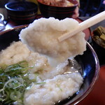 狐狸庵 - ハス切りの大ぶりなごぼう天